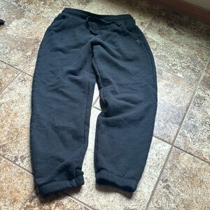 Black Nike yoga sweats